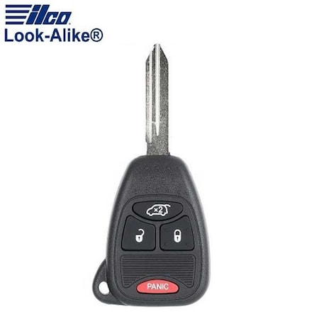Ilco LAL RHK-CHRY-4B4 CHRYSLER 4 BUTTON REMOTE HEAD KEY ILCO-AX00011850